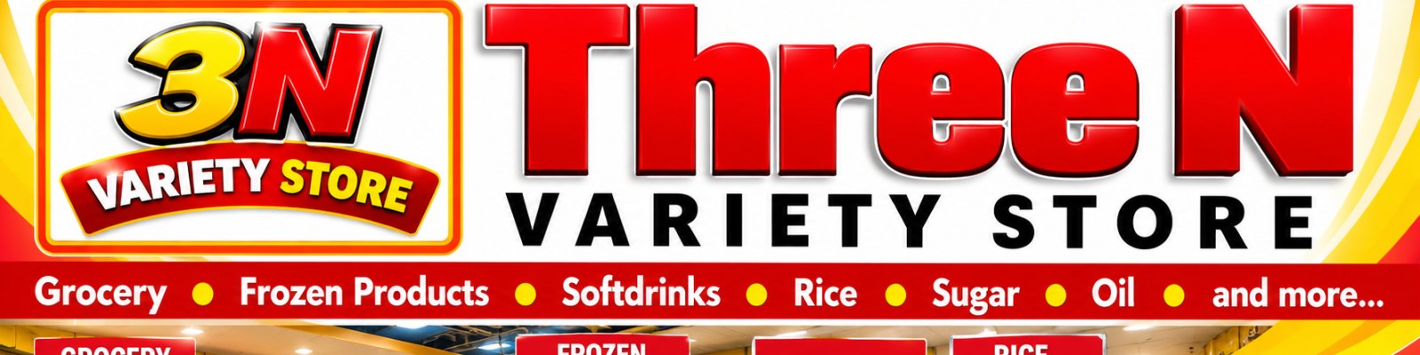 Three  N Variety Store cover banner